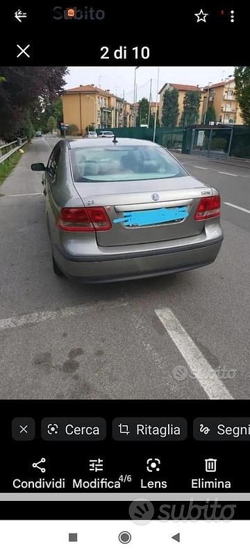 Usata Saab 9-3 2004 Grigio Berlina