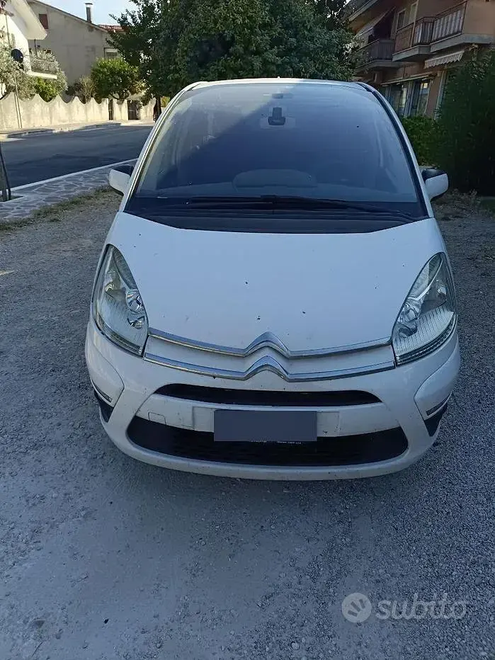Usata Citroën C4 Picasso 109 CV (80 kW) 2010 Bianco Monovolume