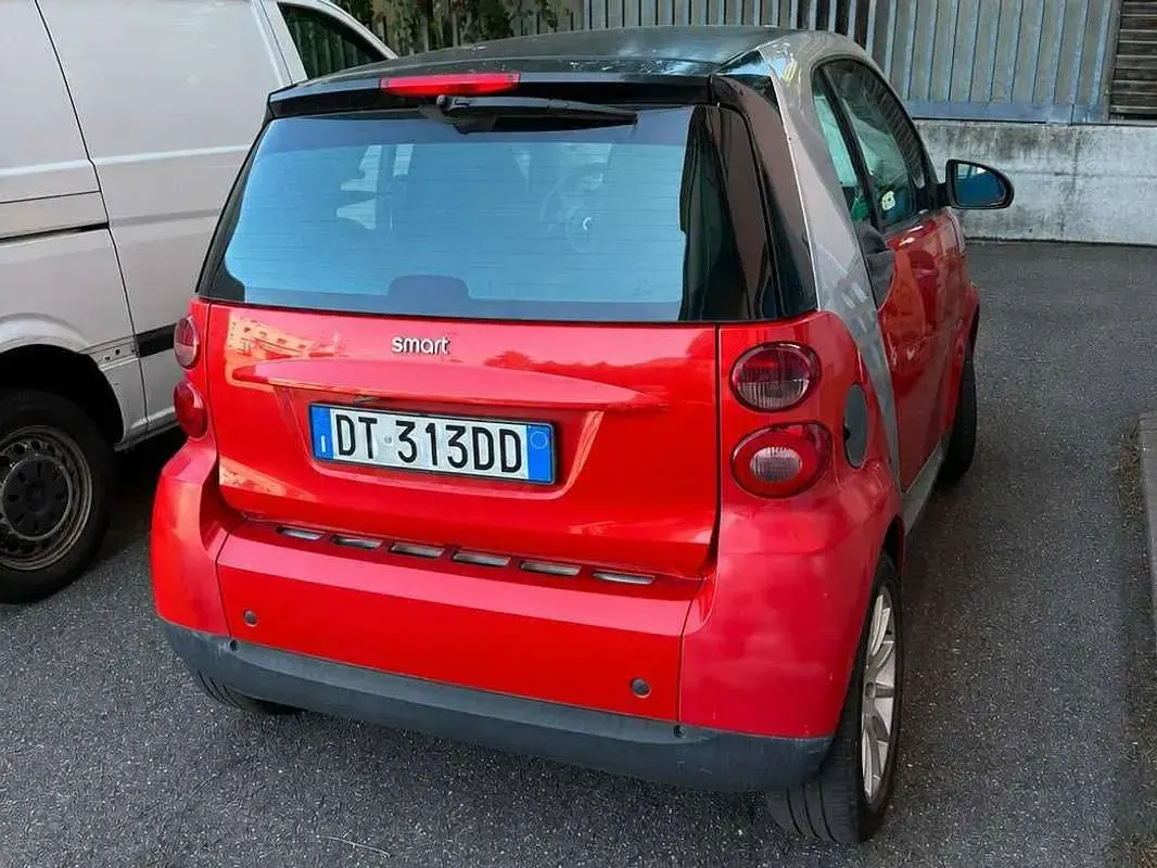 Usata Smart ForTwo Coupé 71 CV (52 kW) 2007 Rosso Coupé