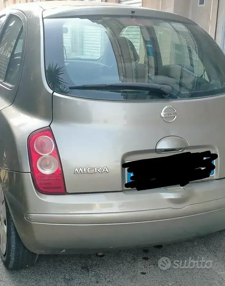 Usata Nissan Micra 80 CV (58 kW) 2007 Grigio Utilitaria