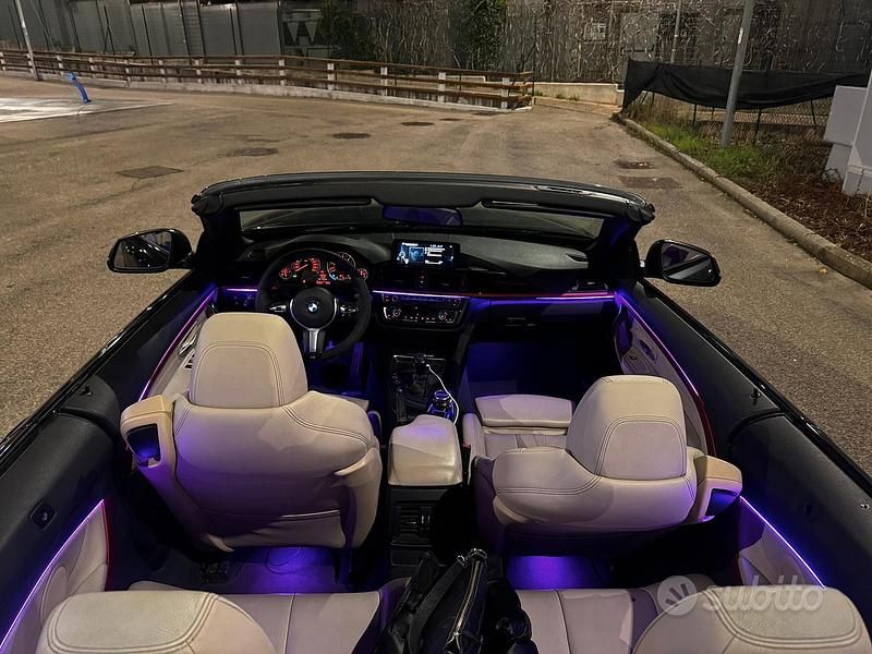 Usata BMW 420 M Sport 184 CV (135 kW) 2015 Grigio Cabrio