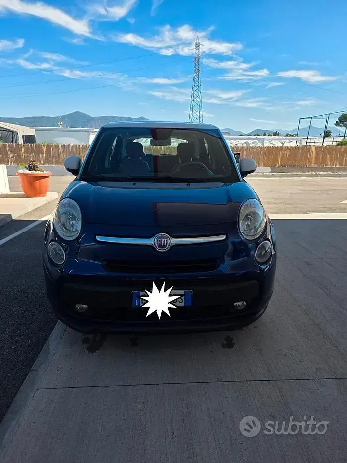 Usata Fiat 500L Lounge 80 CV (58 kW) 2014 Blu Monovolume