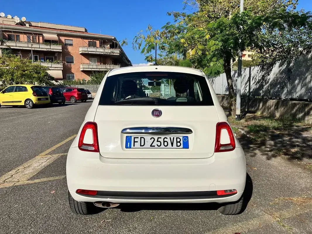 Usata Fiat 500 Pop 69 CV (50 kW) 2016 Bianco Berlina