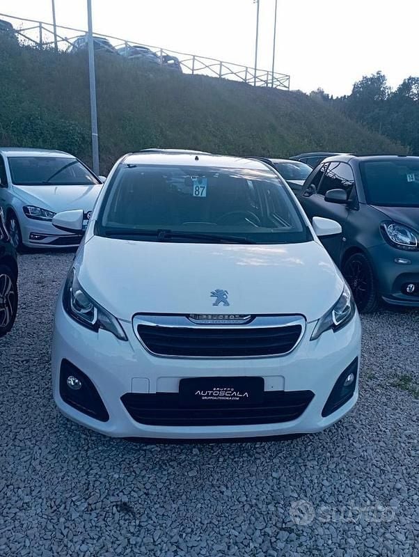Usata Peugeot 108 69 CV (50 kW) 2018 Bianco Utilitaria