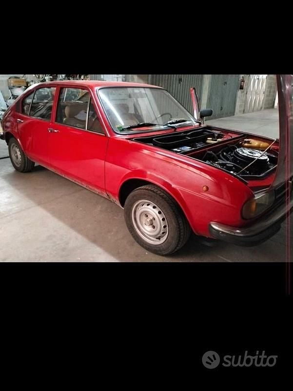 Usata Alfa Romeo Alfasud 63 CV (46 kW) 1970 Rosso Berlina