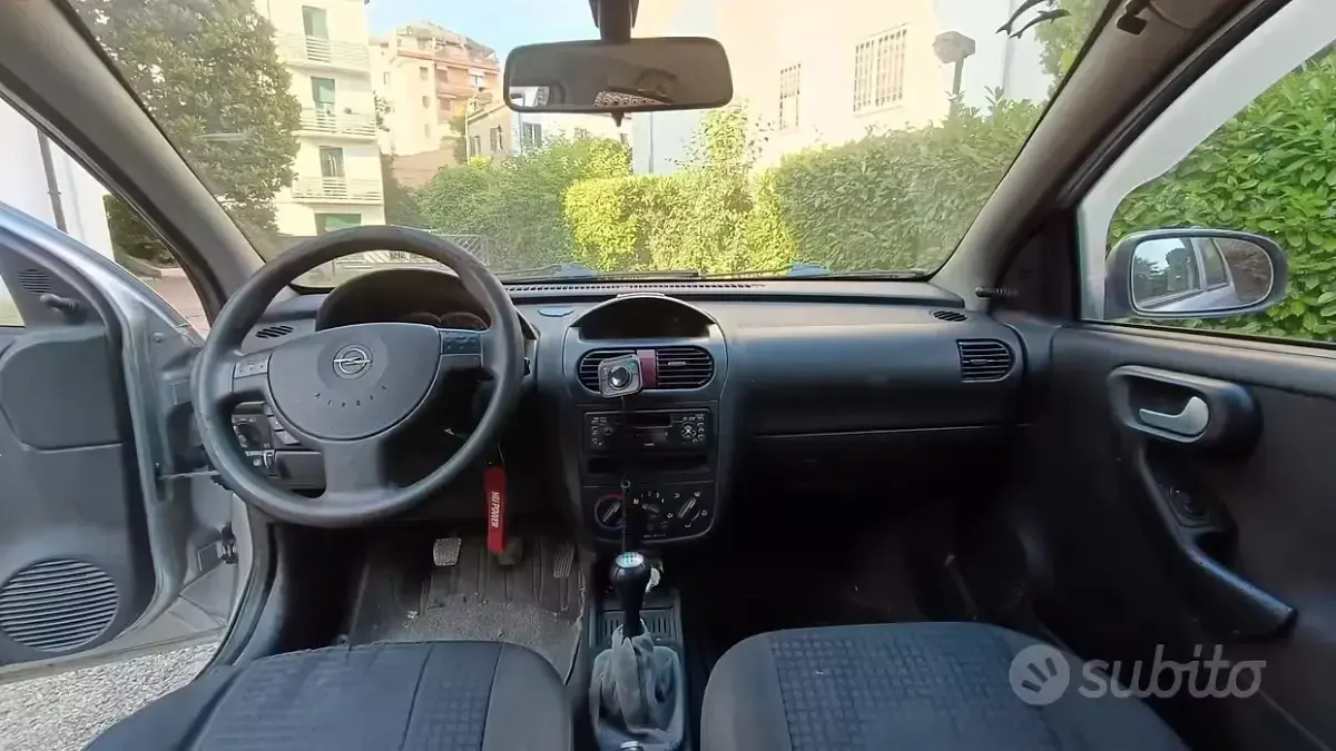 Usata Opel Corsa Club 60 CV (44 kW) 2003 Grigio Utilitaria