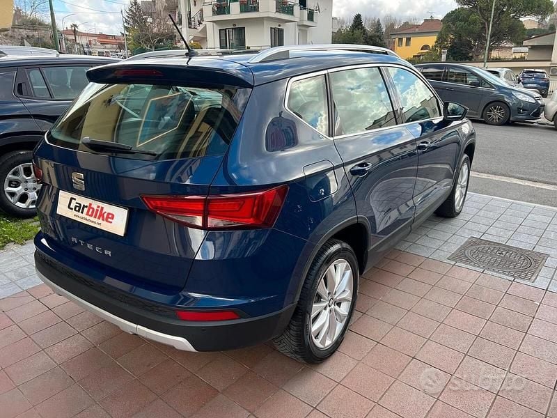 Usata Seat Ateca 116 CV (85 kW) 2017 Blu SUV