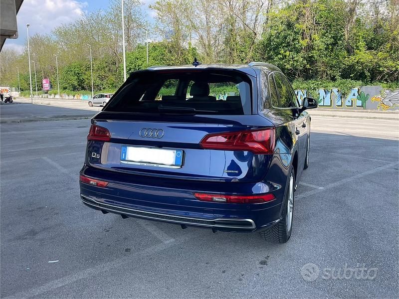 Usata Audi Q5 S-line plus 190 CV (139 kW) 2019 Blu SUV