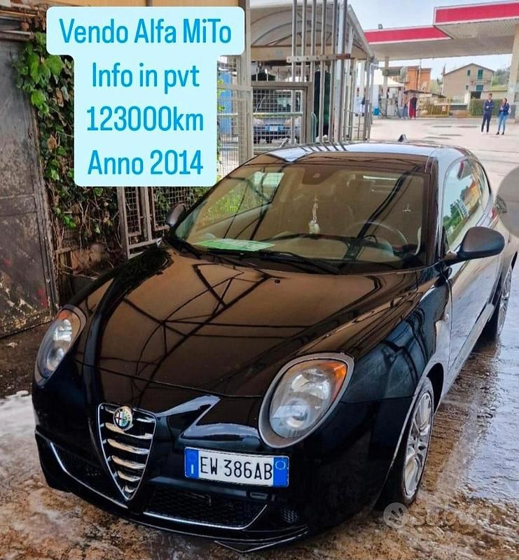 Usata Alfa Romeo MiTo 2014 Nero Utilitaria