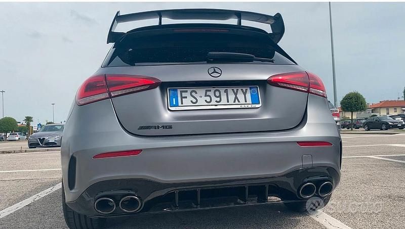 Usata Mercedes A200 AMG Line Premium 163 CV (119 kW) 2019 Grigio Berlina