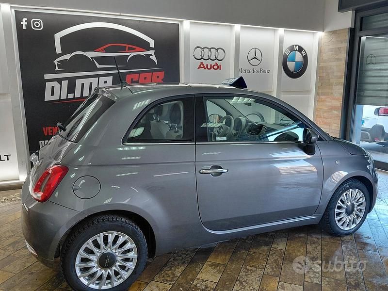 Usata Fiat 500 Lounge 95 CV (69 kW) 2018 Grigio Berlina