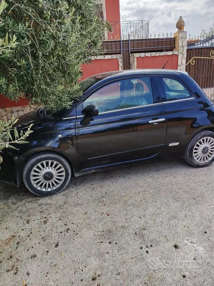 Usata Fiat 500 75 CV (55 kW) 2008 Nero Berlina
