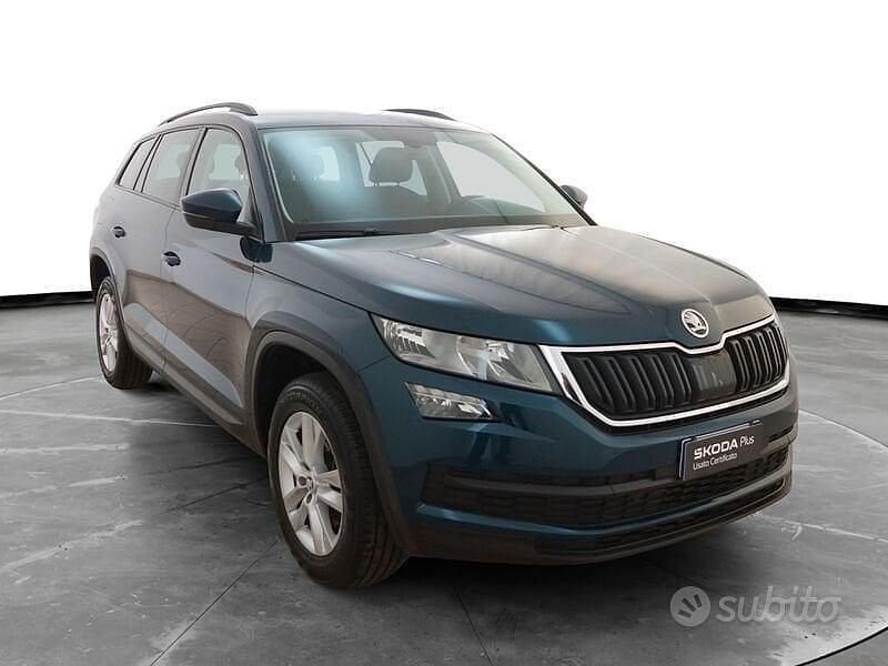 Usata Skoda Kodiaq Executive 150 CV (110 kW) 2020 Blu/azzurro SUV