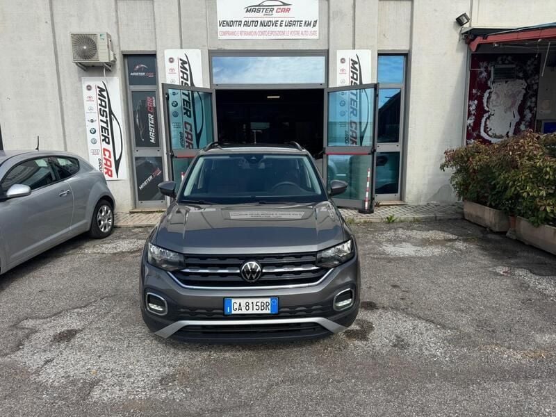 Grigio Usata 2020 VW T-Cross Style SUV | 16.500 € (Buon prezzo) - Immagine 1/4
