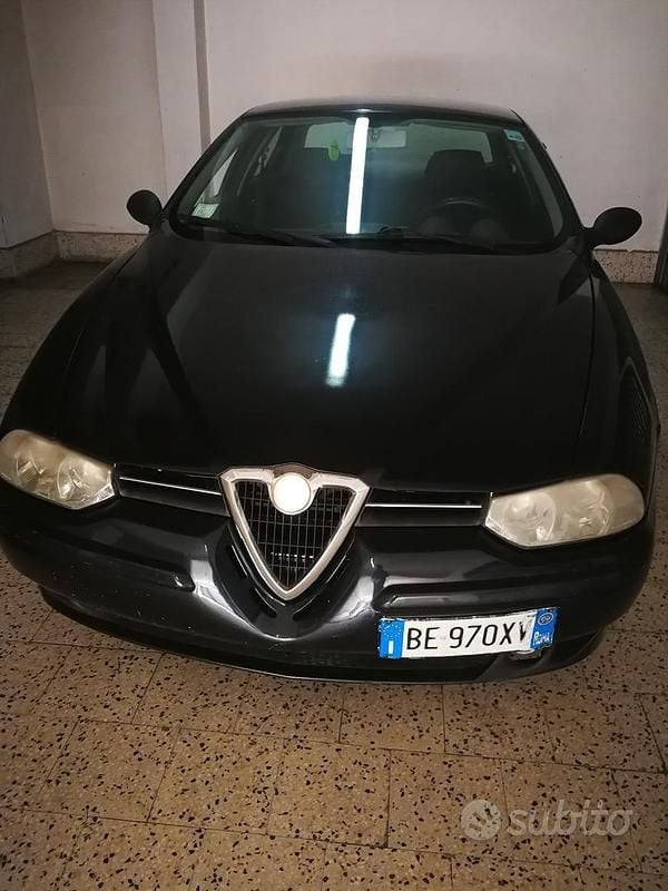 Usata Alfa Romeo 156 144 CV (105 kW) 1999 Nero Berlina