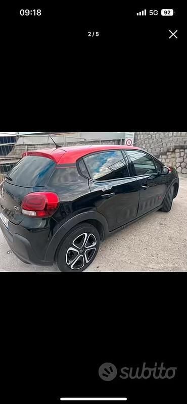 Usata Citroën C3 2019 Nero Utilitaria