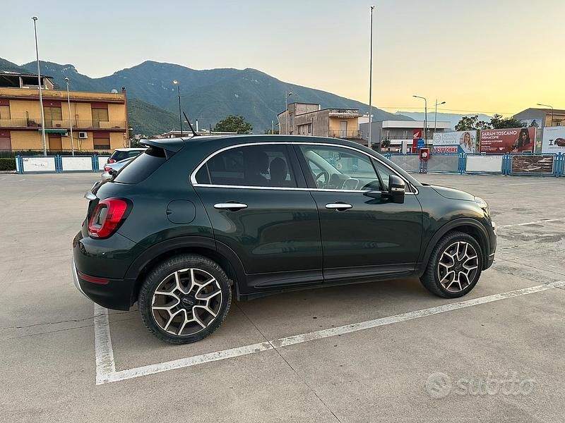 Usata Fiat 500X Cross 120 CV (88 kW) 2019 Verde SUV