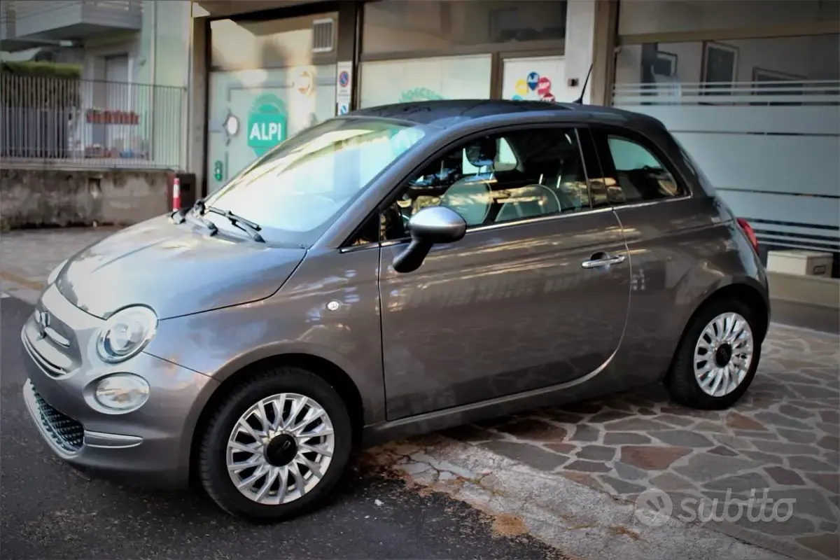 Usata Fiat 500 Lounge 69 CV (50 kW) 2016 Grigio Berlina