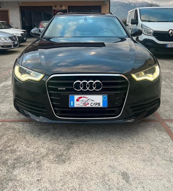 Usata Audi A6 Ambiente 245 CV (180 kW) 2012 Blu Berlina