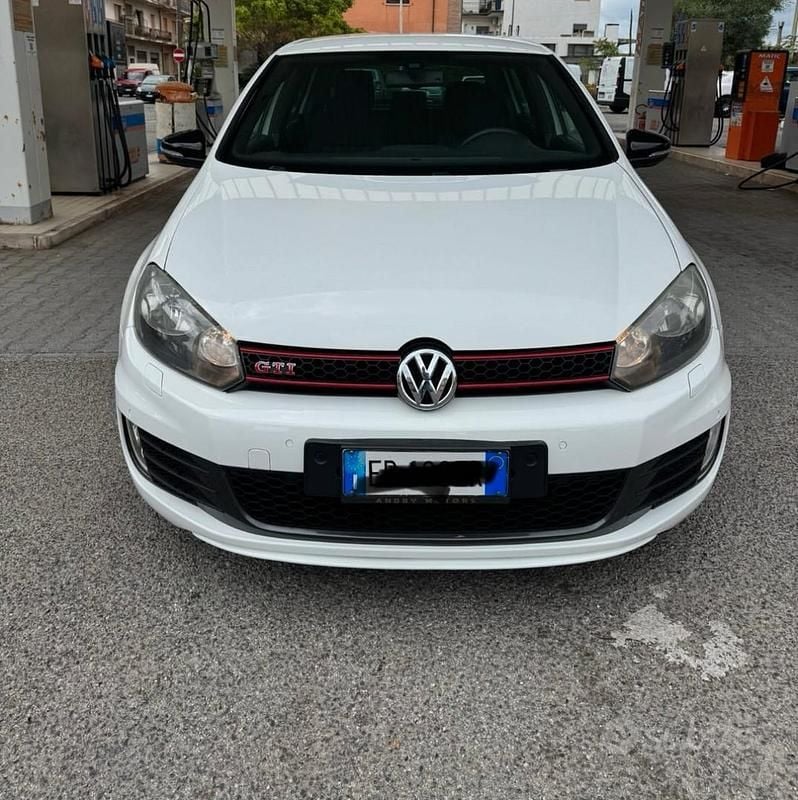 Usata VW Golf VI GTI 210 CV (154 kW) 2011 Bianco Utilitaria