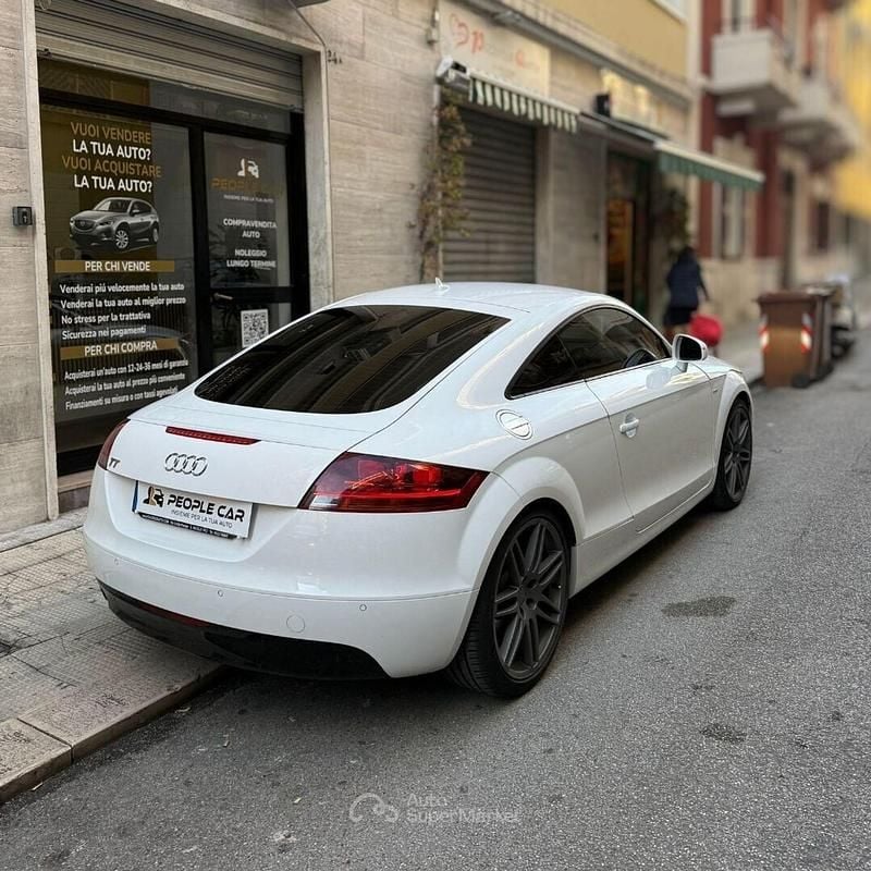 Usata Audi TT S-Line 200 CV (147 kW) 2010 Bianco Coupé