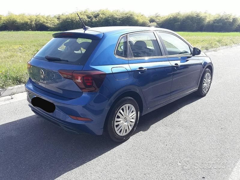 Usata VW Polo 80 CV (58 kW) 2021 Blu Utilitaria