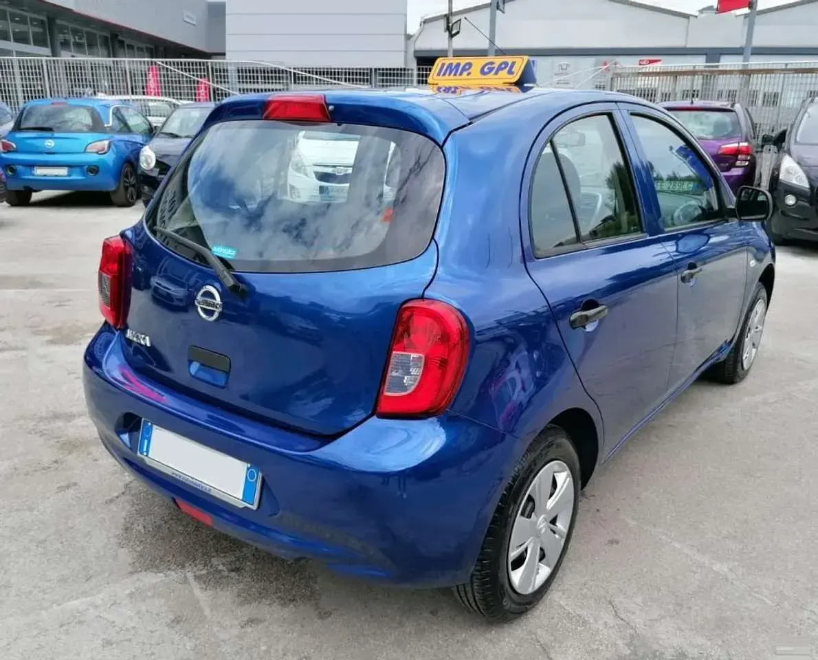 Usata Nissan Micra Acenta 80 CV (58 kW) 2016 Azzurro Utilitaria
