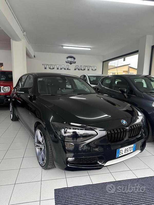 Usata BMW 116 116 CV (85 kW) 2012 Nero Utilitaria