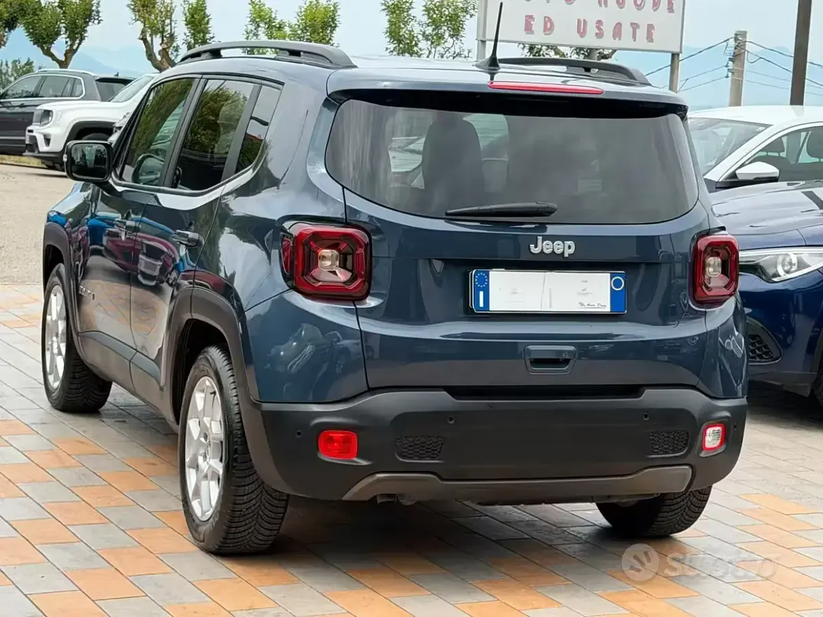 Usata Jeep Renegade Limited 130 CV (95 kW) 2024 Blu SUV