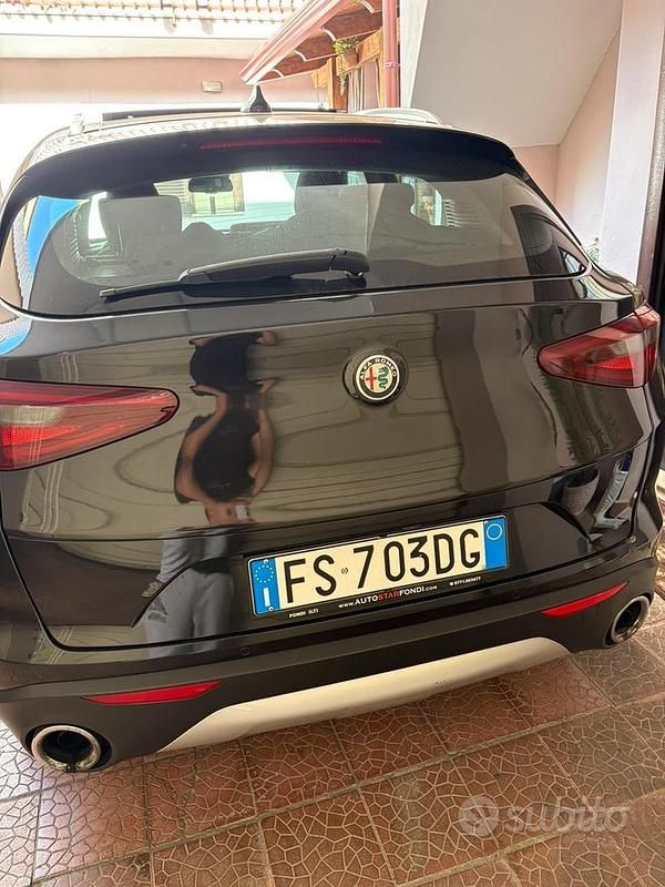 Usata Alfa Romeo Stelvio 210 CV (154 kW) 2018 Nero SUV
