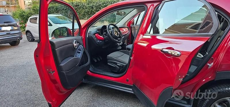 Usata Fiat 500X 95 CV (69 kW) 2017 Rosso SUV