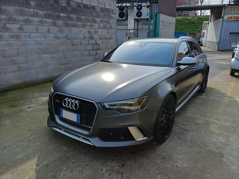 Usata Audi RS6 560 CV (411 kW) 2014 Grigio daytona opaco Station wagon