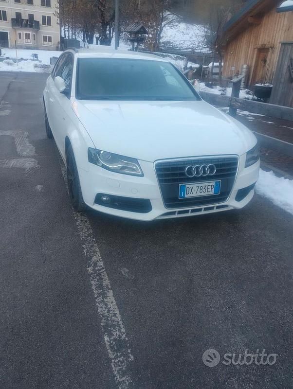 Usata Audi A4 S-Line 143 CV (105 kW) 2009 Bianco Station wagon