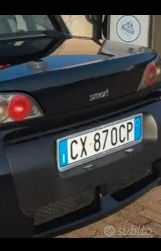 Usata Smart Roadster Passion 82 CV (60 kW) 2005 Nero Cabrio