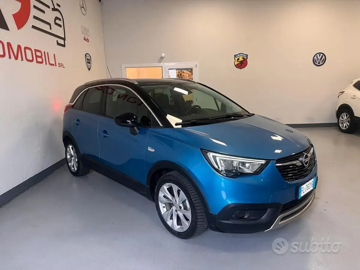 Usata Opel Crossland 99 CV (72 kW) 2017 Blu SUV