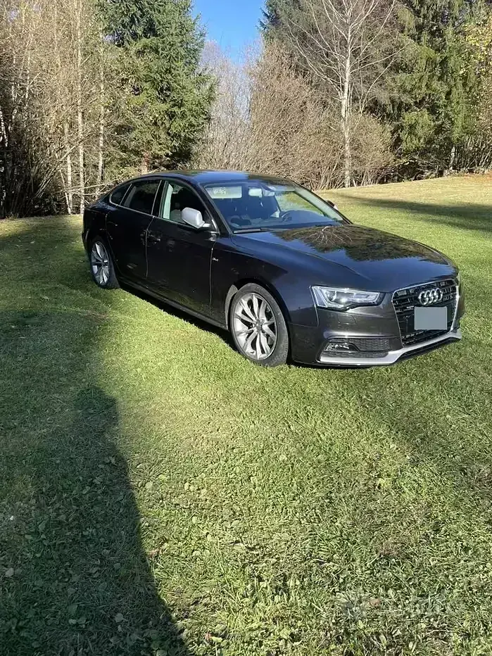 Usata Audi A5 190 CV (139 kW) 2015 Nero Coupé