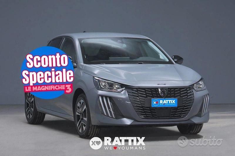 Usata Peugeot 208 Allure 110 CV (80 kW) 2025 Grigio selenium Utilitaria