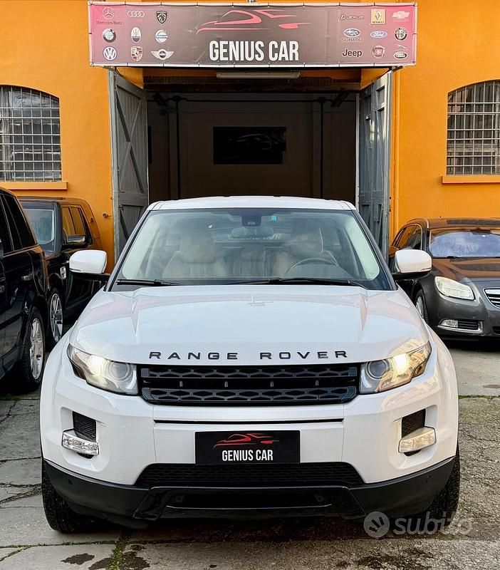 Usata Land Rover Range Rover evoque Dynamic 149 CV (109 kW) 2012 Bianco SUV