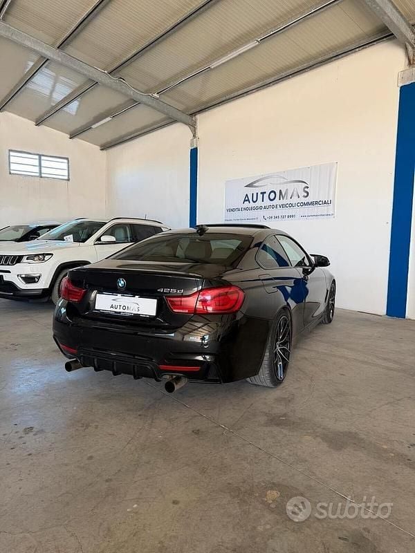 Usata BMW 425 M Sport 224 CV (164 kW) 2017 Nero Coupé