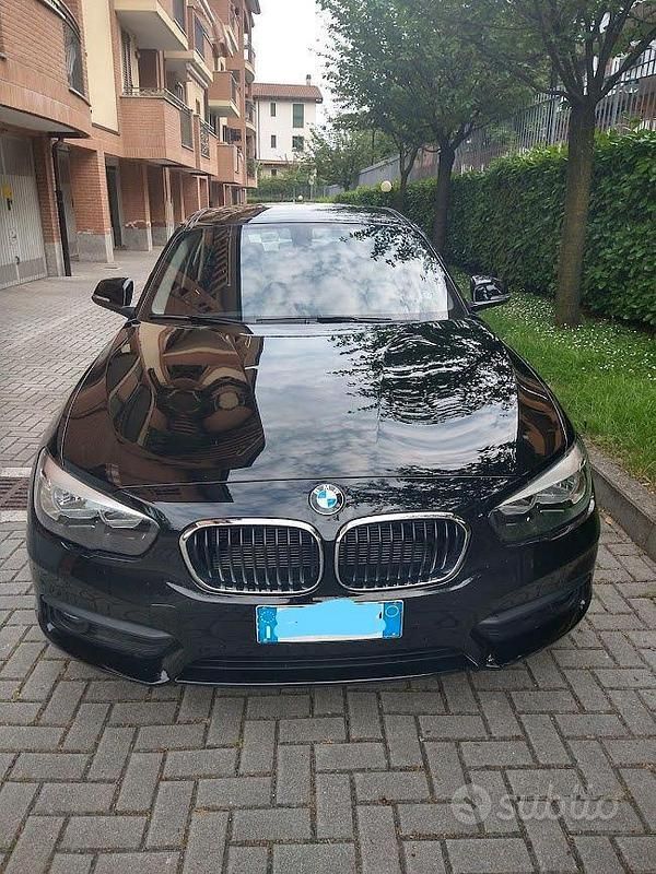 Usata BMW 114 Advantage 95 CV (69 kW) 2017 Nero Utilitaria