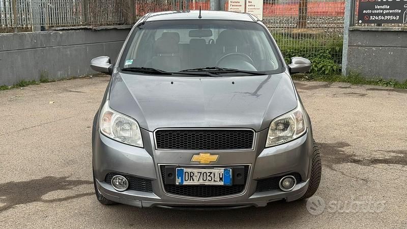 Usata Chevrolet Aveo LT 84 CV (61 kW) 2008 Grigio Utilitaria