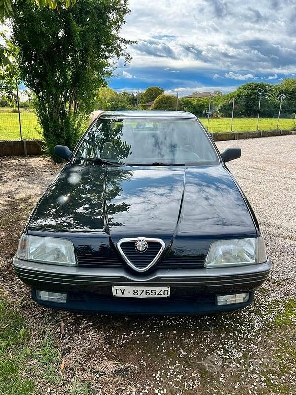Usata Alfa Romeo 164 171 CV (125 kW) 1993 Nero Berlina