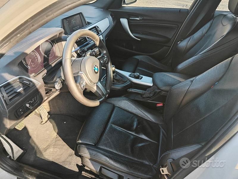 Usata BMW 118 M Sport 150 CV (110 kW) 2018 Bianco Utilitaria
