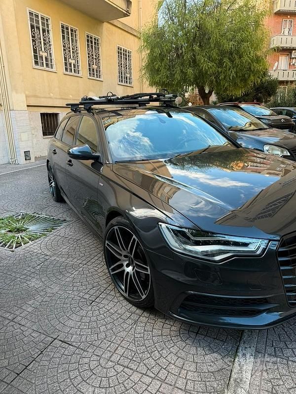 Usata Audi A6 S-Line 245 CV (180 kW) 2012 Grigio Station wagon