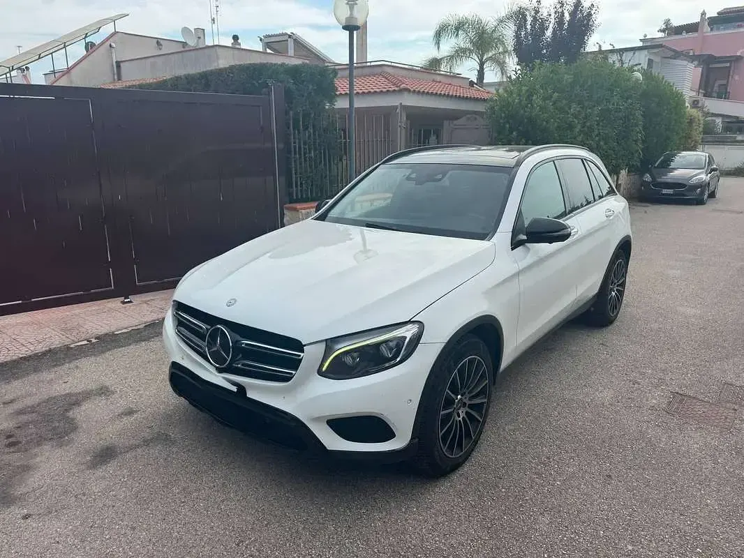 Usata Mercedes GLC250 Premium 204 CV (150 kW) 2018 Bianco SUV