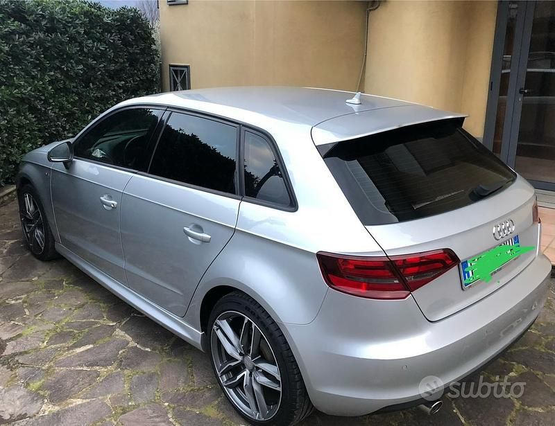 Usata Audi A3 S-Line 2013 Grigio Berlina