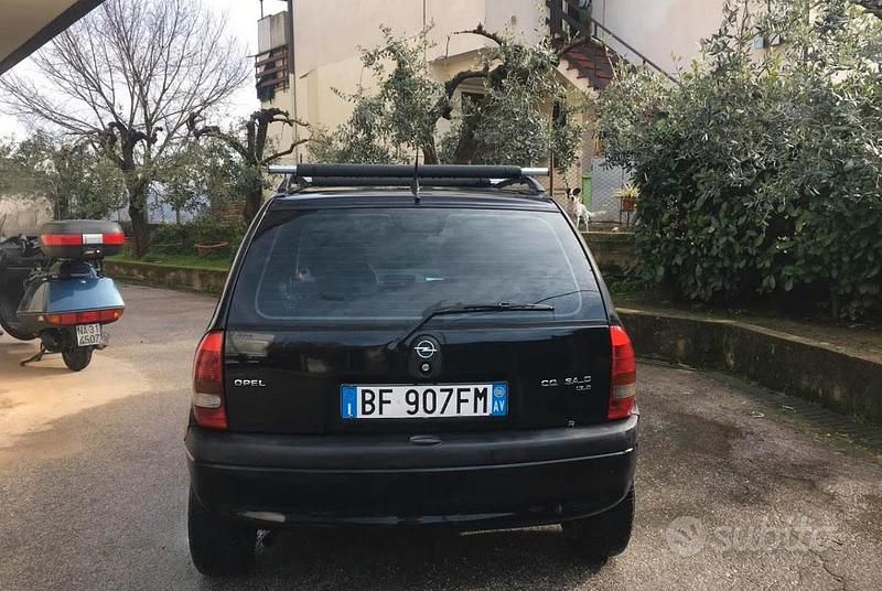 Usata Opel Corsa 2000 Nero Utilitaria
