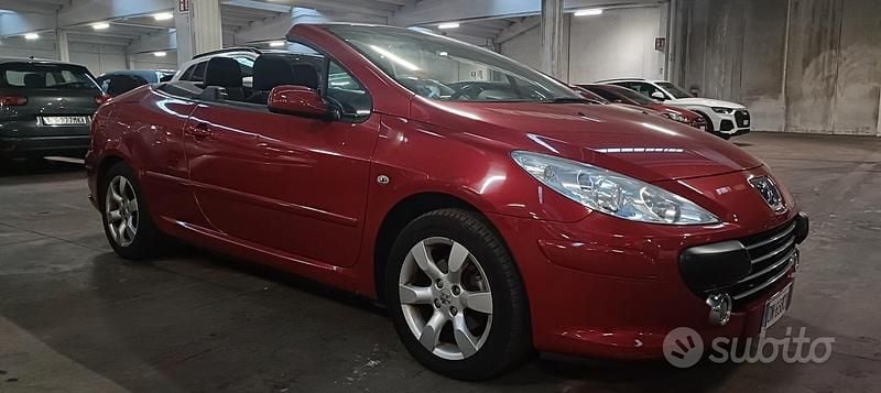 Rosso Usata 2008 Peugeot 307 CC Cabrio | 5500 € (Cara) - Immagine 1/4