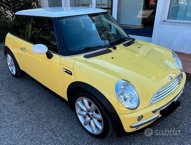 Usata Mini Cooper Coupé 116 CV (85 kW) 2003 Giallo Coupé