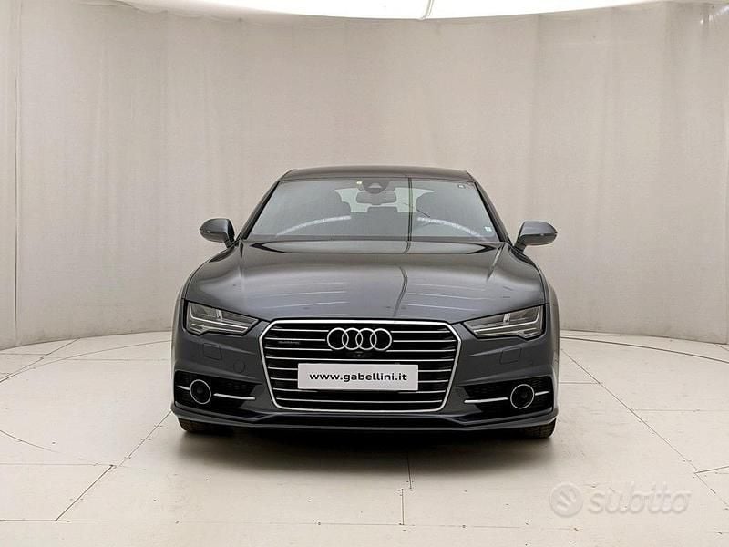 Usata Audi A7 S-Line 320 CV (235 kW) 2016 Grigio Berlina